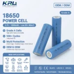 KRL18650 3.7V 2000mAh lithium-ion cell