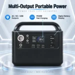 Portable power station output ports