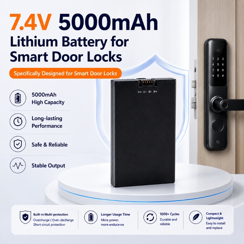 7.4V 5000mAh LiPo Battery Pack 7.4V 5000mAh LiPo Battery Pack