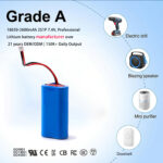 7.4V 2600mAh 2S1P Battery Pack