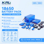 18650 7.4V 2000mAh Battery Pack