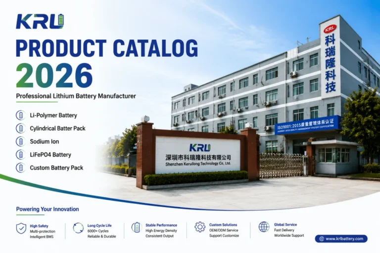 KRL Battery Product Catalog 2026